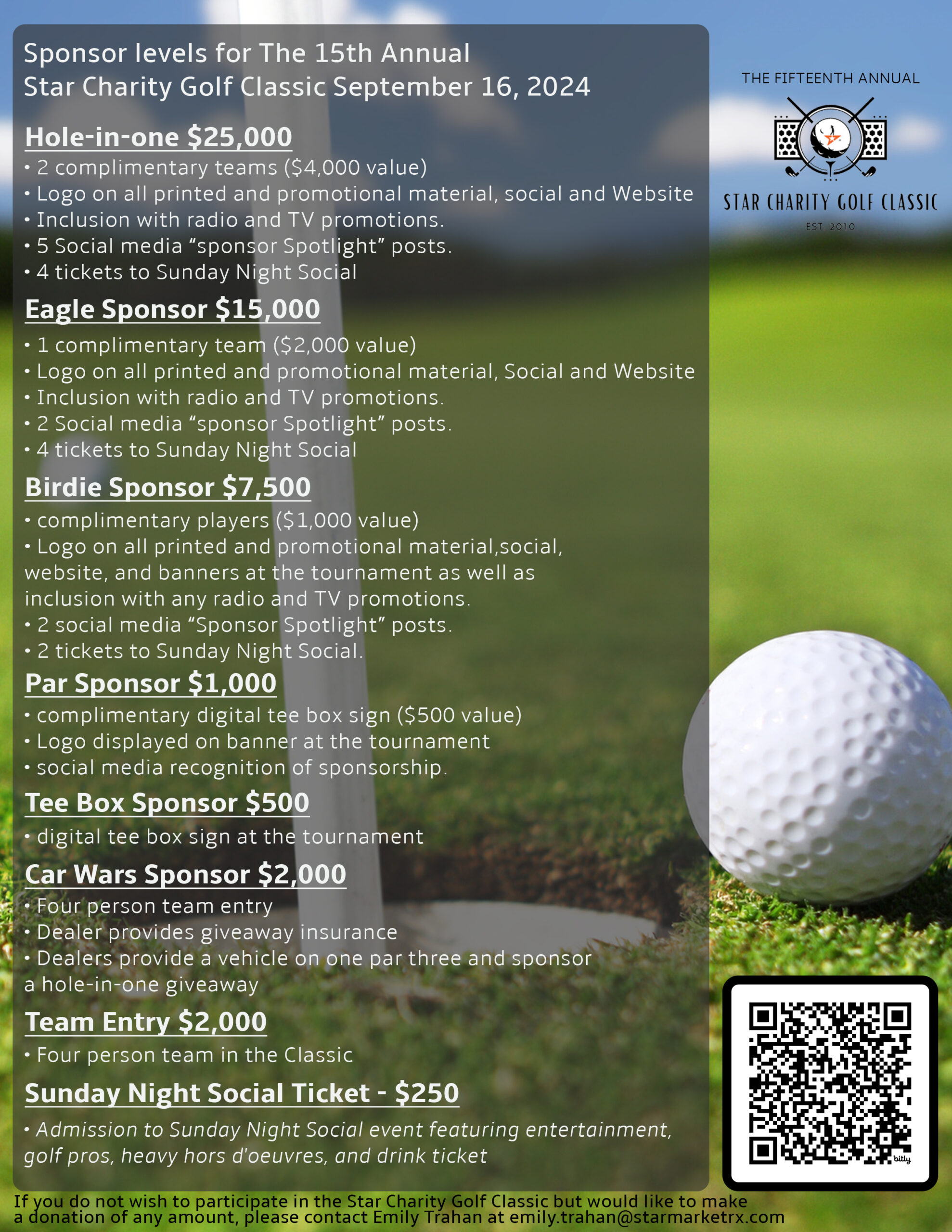 SCGC sponsorship flyer bitly qr